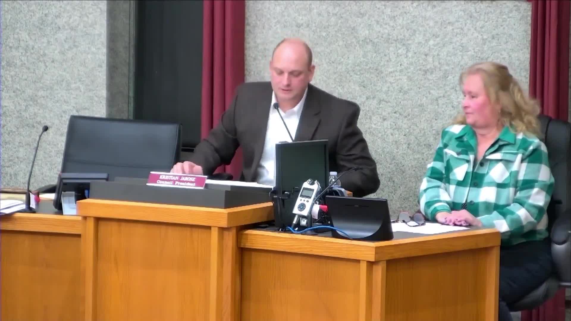 Chris Jaros sworn in as Euclid City Council President following Mancuso's resignation
