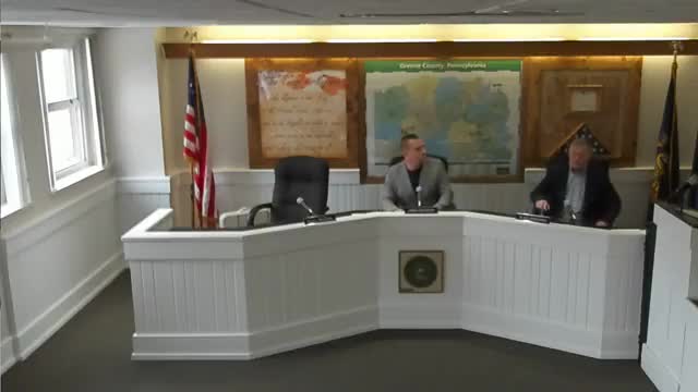 Greene County commissioners approve bridge reimbursement amendment, purchases, contracts and project amendments