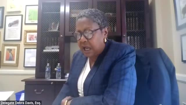 Delegation flags bond priorities and discusses Providence of Maryland request for small facility repairs