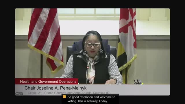 Health and Government Operations Committee approves physical therapy licensing bill