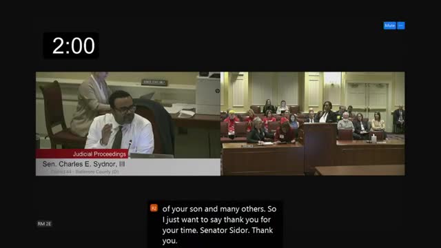 Senate Bill 512 seeks to limit deceptive interrogation tactics against minors in Maryland