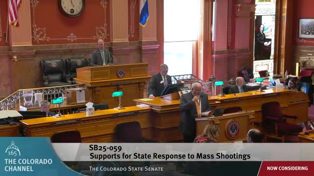 Surgeon General declares gun violence a public health crisis as Senate discusses bill 059