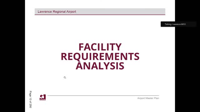 Lawrence outlines runway upgrades and infrastructure plans for local airport expansion