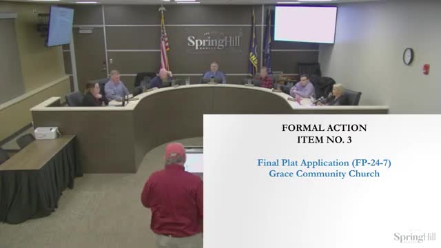 Planning commission approves industrial expansion, two final plats and neighborhood amenities in unanimous votes