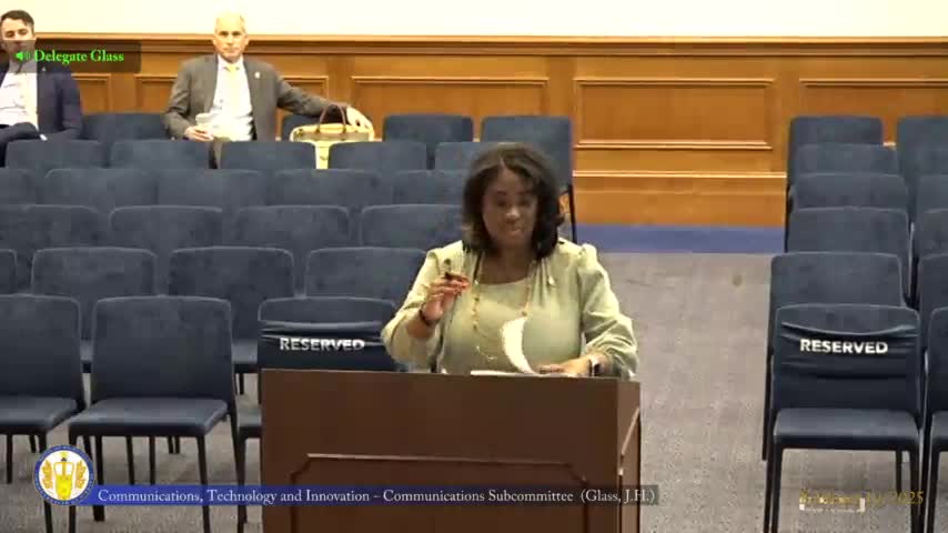 Subcommittee refers AI risk bill for public bodies to appropriations after debate over scope