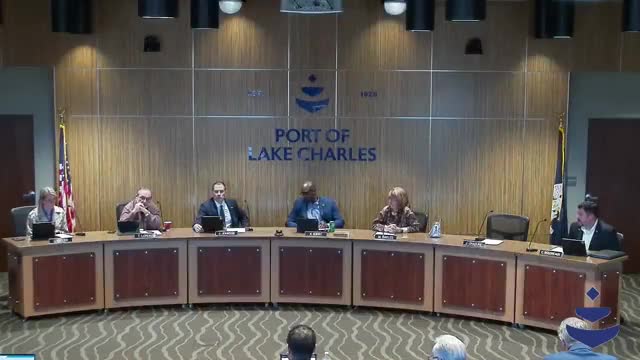 Port of Lake Charles approves $289K contract for City Docks paving project
