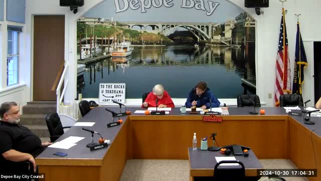 Depoe Bay approves low bid, moves to contract for Bay Street sidewalk; work to tie into new parking-lot project