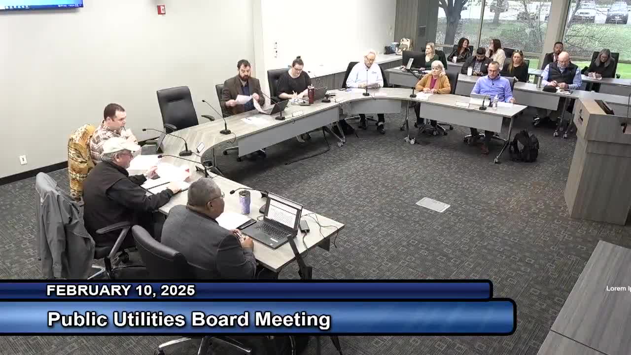 PUB approves consent item to underground power line to pumps at Lake Lewisville