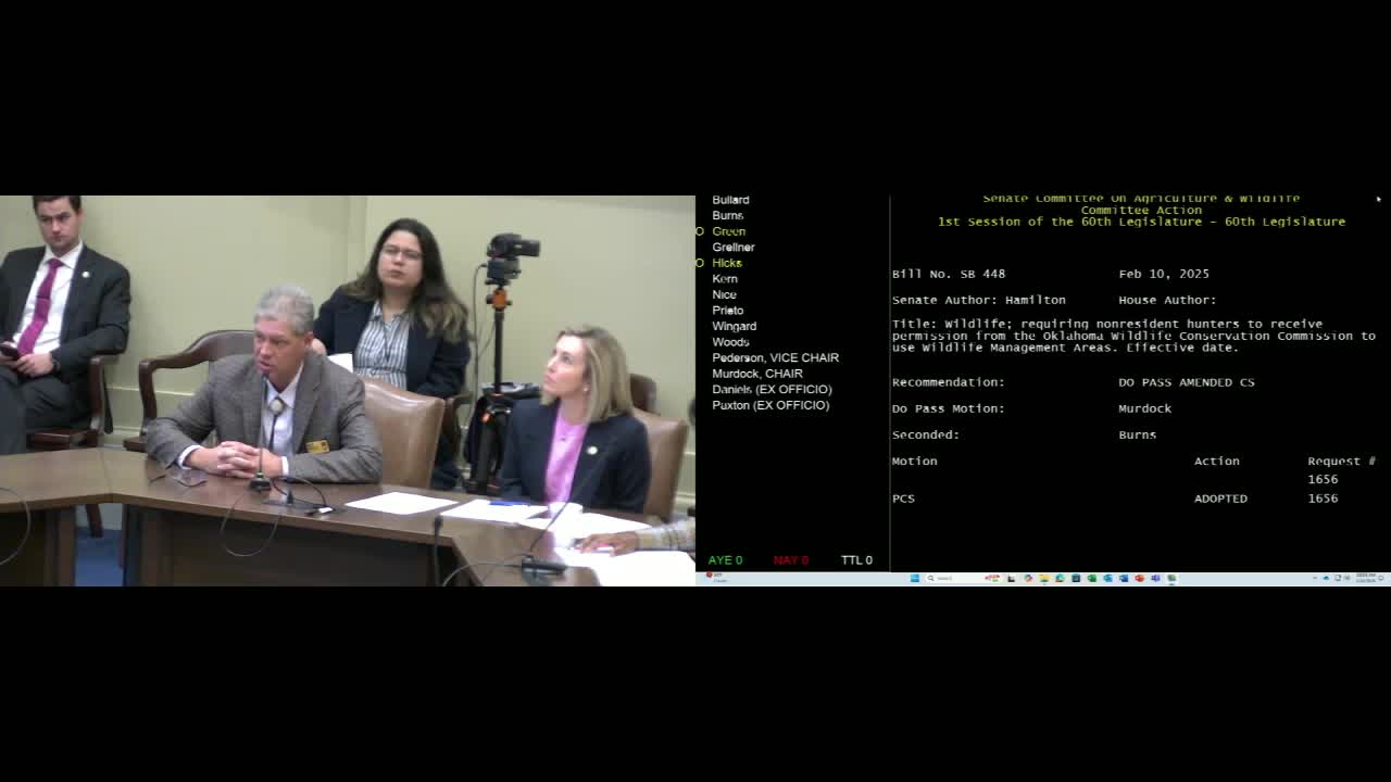 Committee approves bill to deregulate small noncommercial quail raising; amendment to ban residential keeping fails