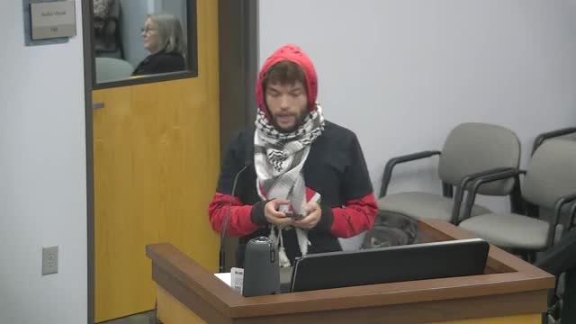 Public commenter urges council to review city investments and flags petition on proposed gas plant south of Hutchinson