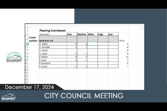 Council nominates Alan Copeland for planning commission amid economic development discussions