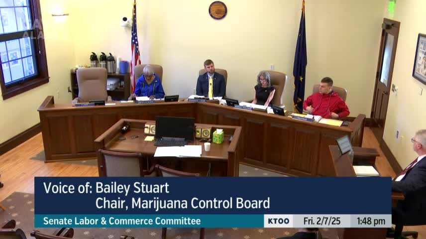 Alaska lawmakers extend marijuana control board amid public health concerns