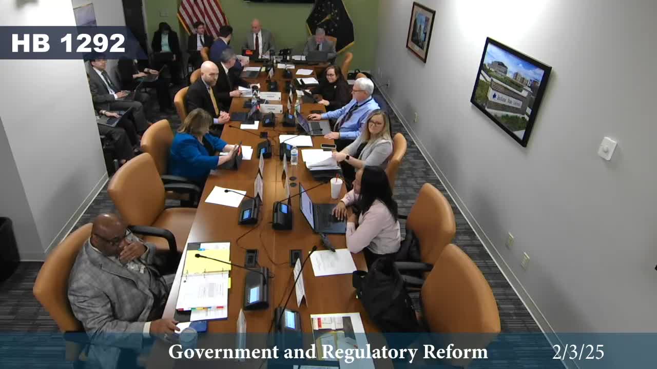 Committee advances public‑notice registry and passes bills on tourism, AG procedures, government review and sports commission