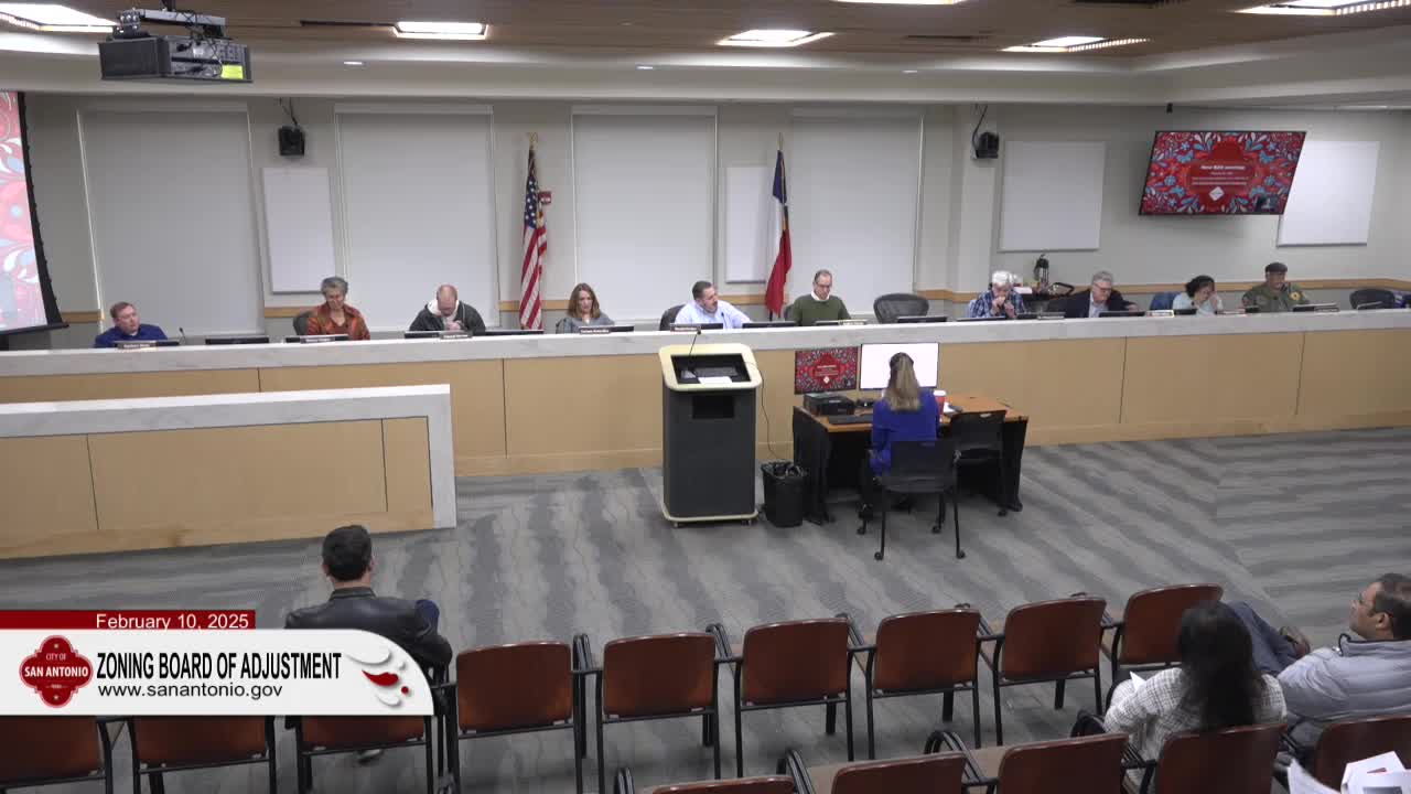 Board of Adjustment approves fence setback variance for Vulkan/Kaufman quarry with barbed-wire limits