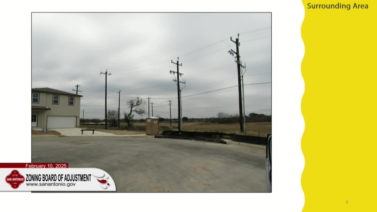 Board approves 417‑sq‑ft lot‑size variance for Davidson Homes in Applewhite Meadows