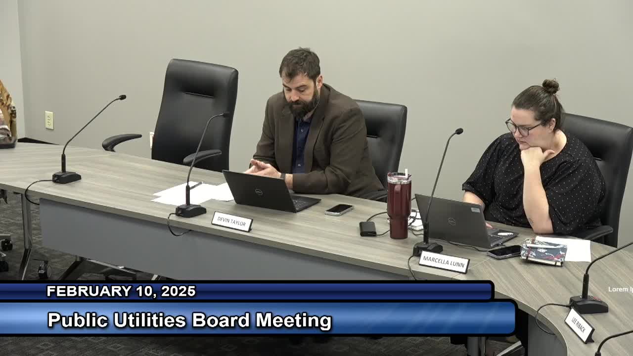 Votes at a glance: Denton Public Utilities Board actions Feb. 10