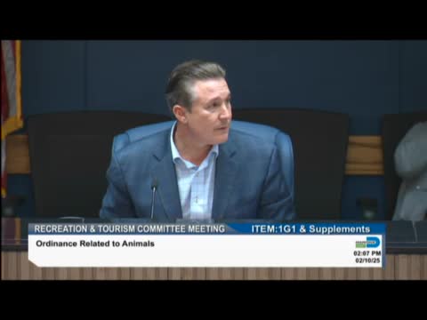 Committee approves ordinance extending confinement period for impounded animals