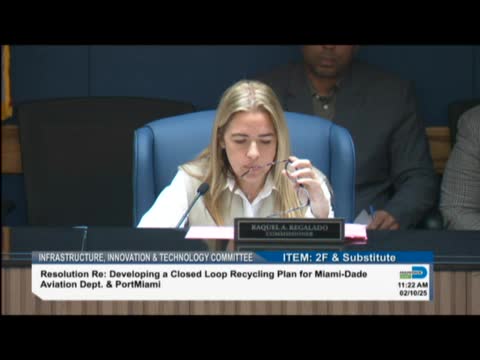 Miami-Dade committee approves recycling and landfill studies, forwards incinerator site choice to full commission