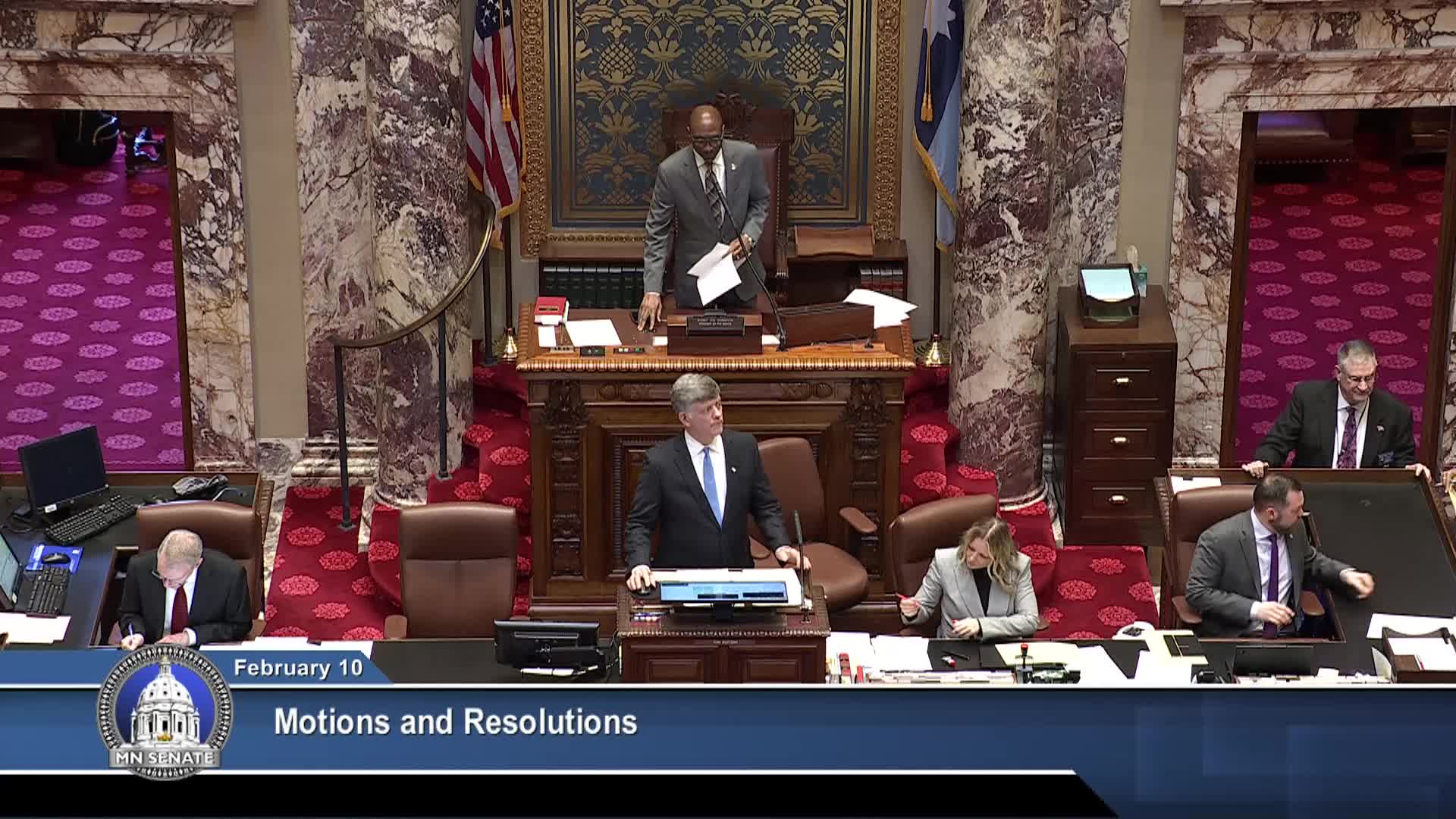 Senate takes up real property rewrite: partition, eminent domain appeals, transfers-on-death amendments on third reading