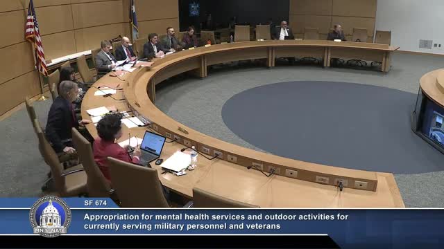 Subcommittee hears mental‑health and outdoor‑therapy funding request for Hometown Hero Outdoors