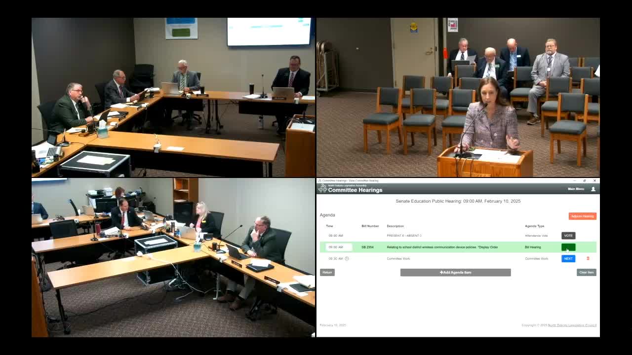 Senate Bill 2354 grants schools local control over wireless device policies