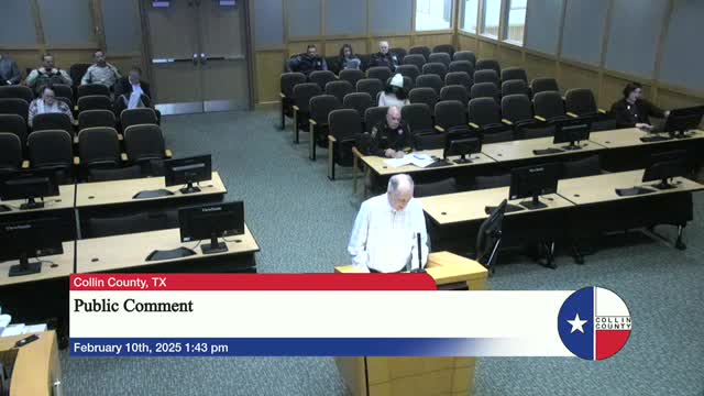 Speaker urges Collin County court to adopt hand marked paper ballots for elections