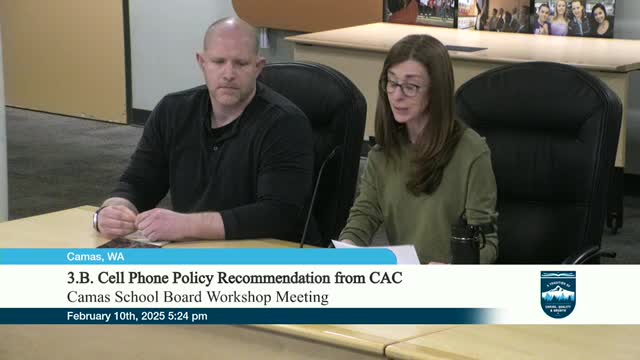 School committee discusses cell phone policy changes to enhance classroom learning