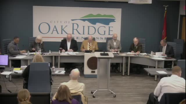 Votes at a glance: Oak Ridge council approves appointments, personnel ordinance updates and several ordinances on first reading