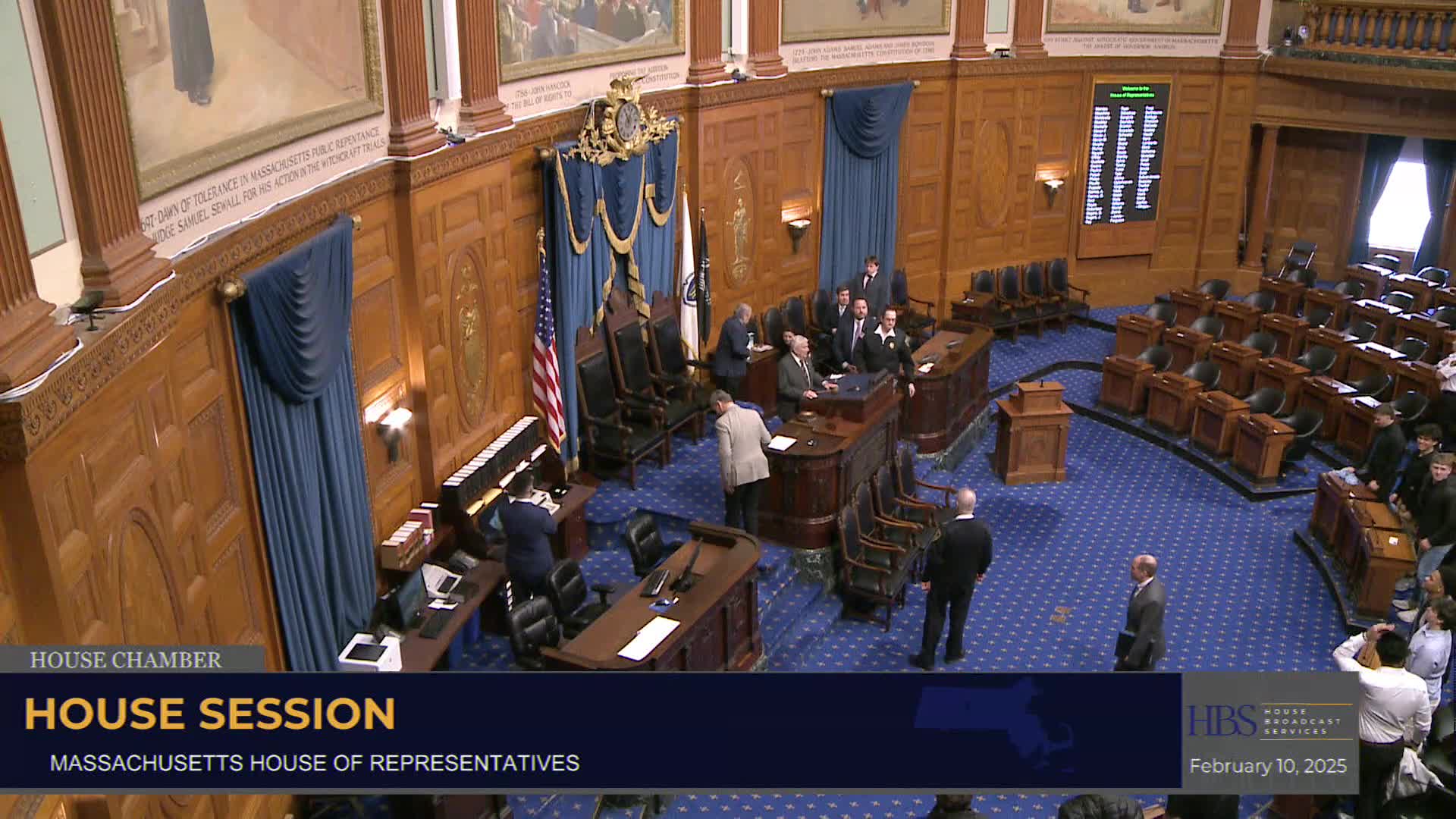 Representative house honors Hudson High football division 6 state champions
