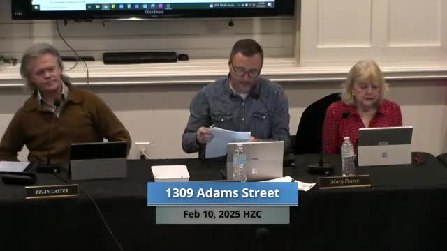 Franklin Design Review Committee approves driveway alterations for historic Carruthers House