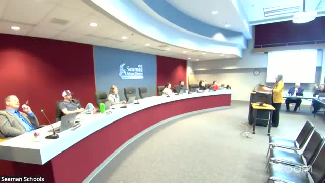 District presents mid‑year universal‑screener results; secondary course‑passing rates shown