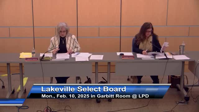 Select Board approves order of taking to accept Gillian Drive as public way after declining abutters’ waiver of damages
