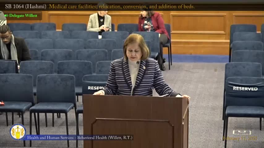 Panel advances bill to expand expedited COPN review for psychiatric projects