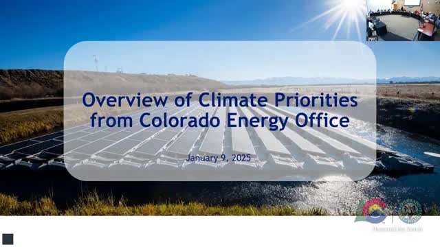 Colorado Energy Office outlines renewable siting study, seeks local capacity to balance clean energy and wildlife
