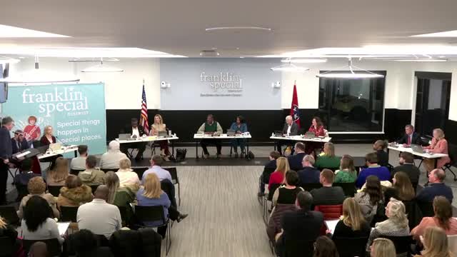 Resident tells Franklin SSD board his child was denied comprehensive IEP evaluation