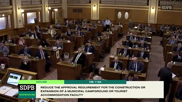 House approves amendment clarifying municipal campground expansion approval process