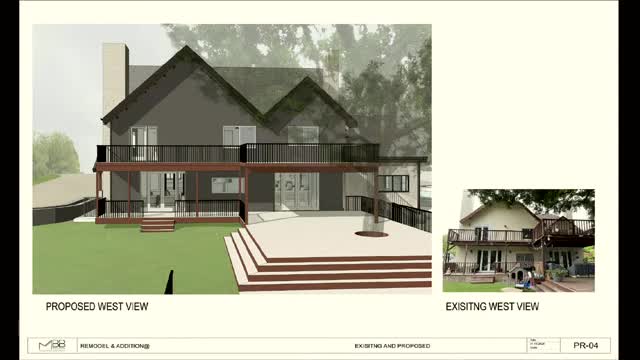 Homeowner Nicole Radumis proposes extensive renovations following fire and water damage