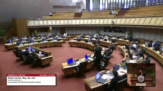 House advances bill to remove nonmedical religious exemptions for school immunizations after heated debate