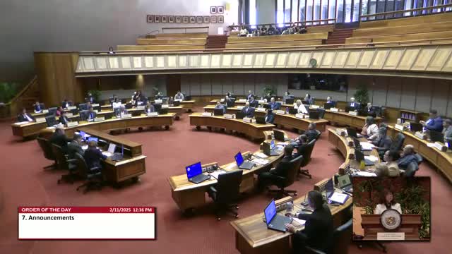 House approves swath of committee reports, schedules Feb. 12 public hearing on agriculture bill