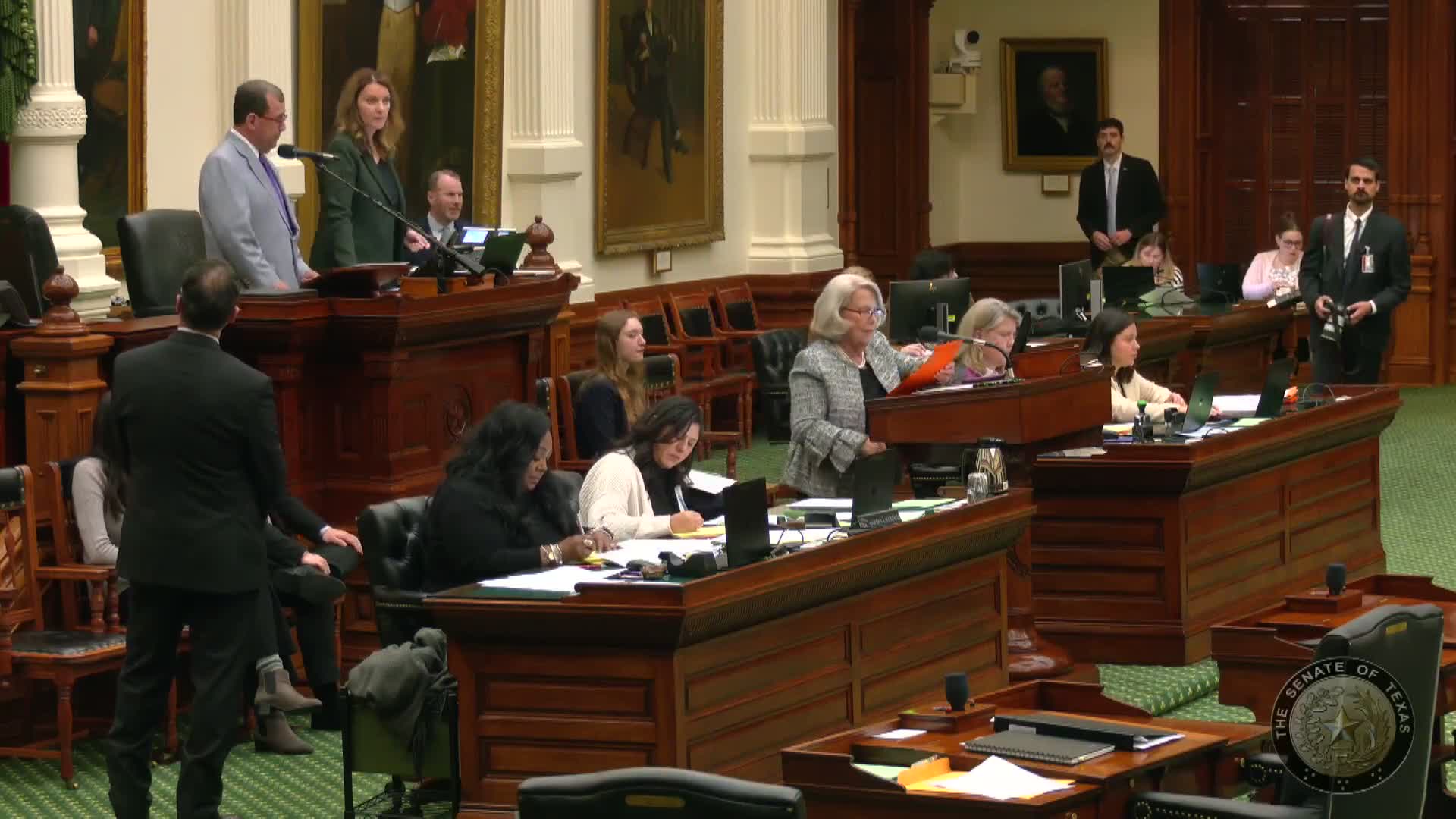 Texas Senate adopts multiple ceremonial resolutions, reads bills on school prayer and prayer periods