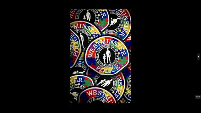 Westminster Police Department unveils Autism Awareness Patch to support local nonprofit