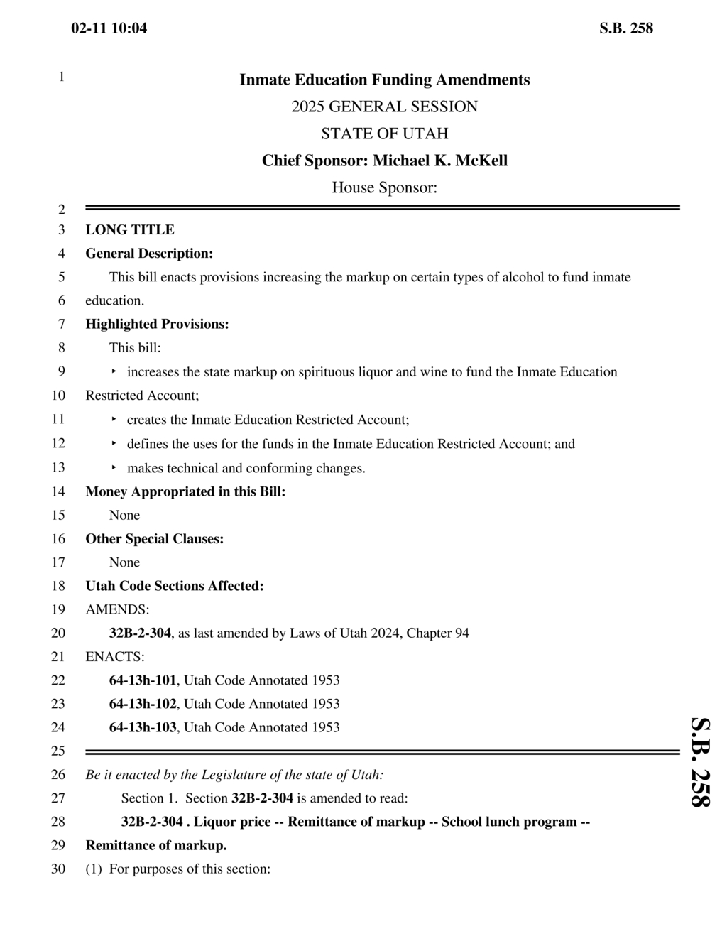 Utah sets new alcohol markup regulations for spirituous liquor and wine