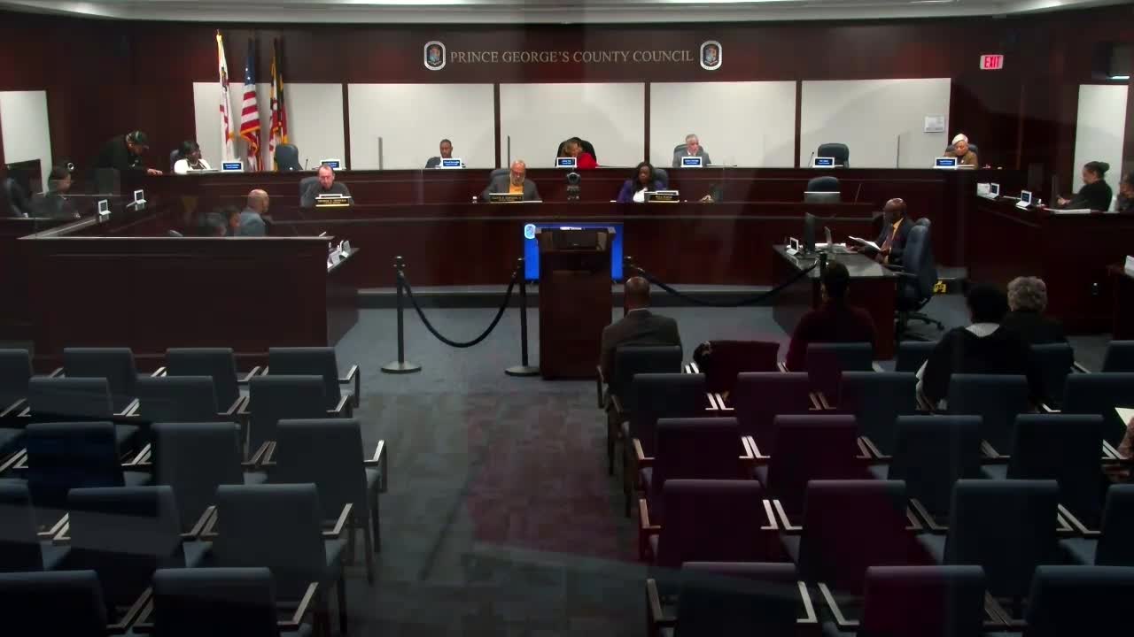 Landover Council members gather in prayer for community leaders and federal workers