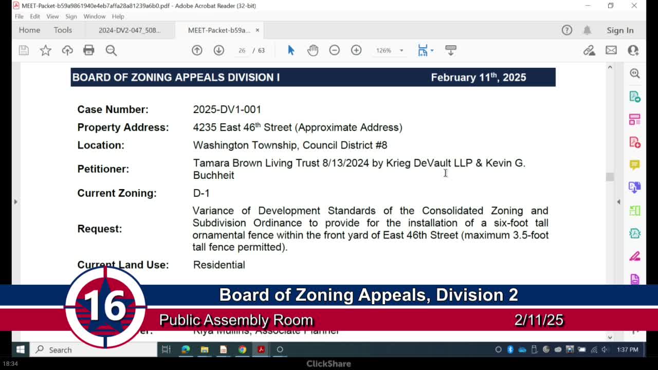 Board approves variance for six-foot fence on East 40 Sixth Street property