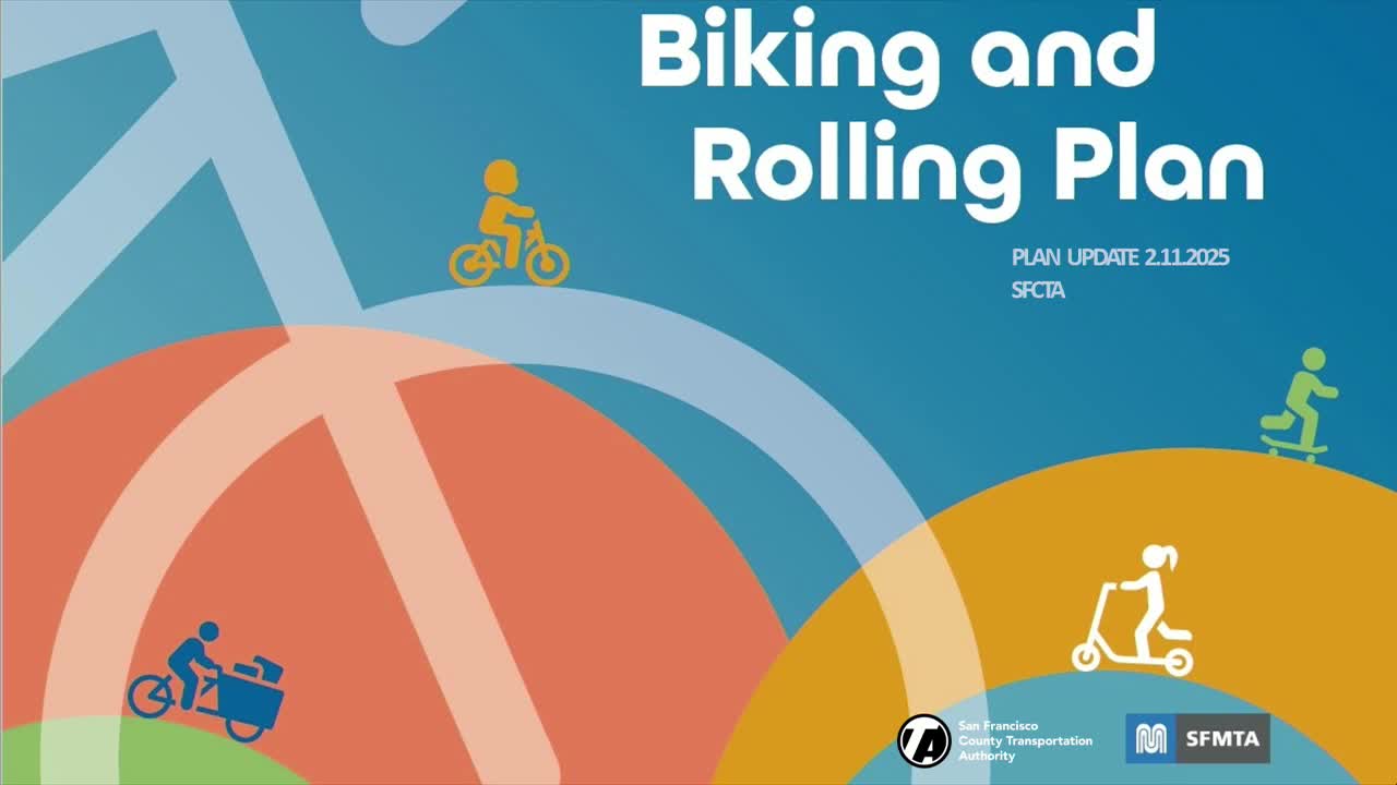 San Francisco unveils inclusive biking and rolling plan for safer transportation