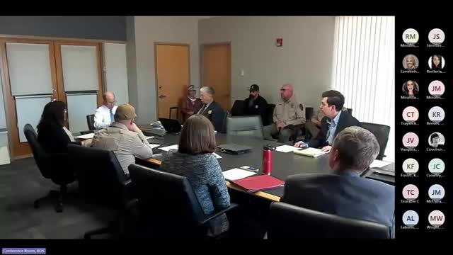 Cochise County Sheriff reports on border security challenges and federal funding strategies