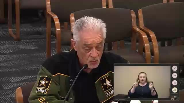 Former Bank VP praises young volunteers after committee meeting on disability bill