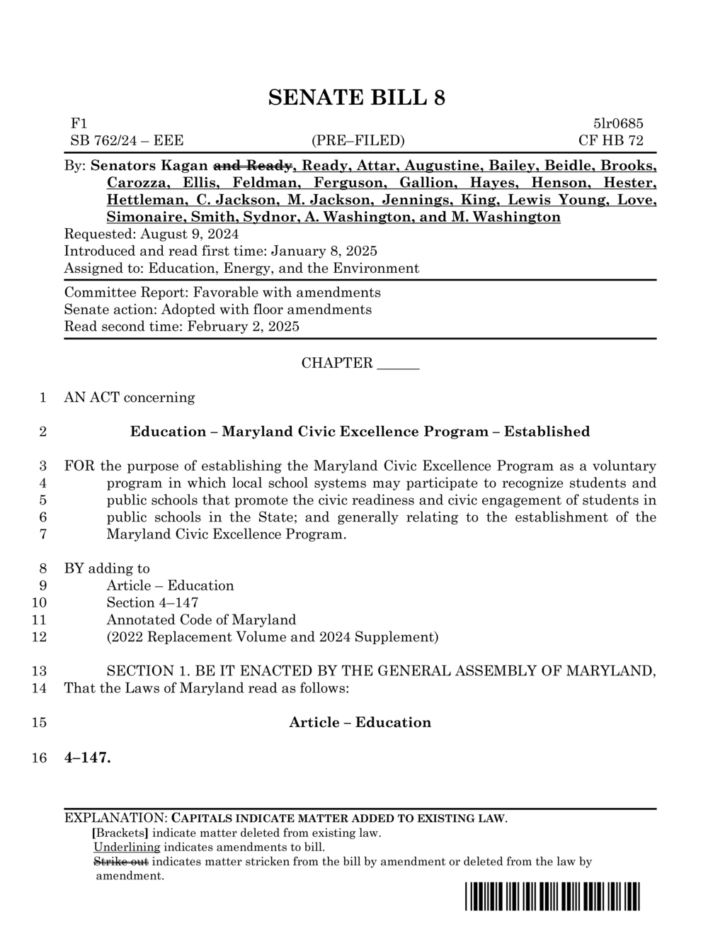 Maryland launches Civic Excellence Program to promote student engagement