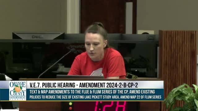 Residents urge Orange County to halt Lake Pickett development and protect rural areas