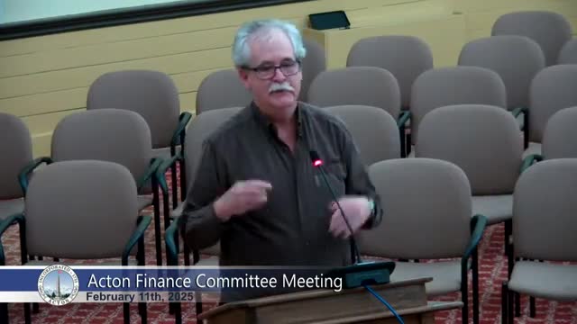 Finance committee urges 3% operating cap, flags reserve risk and municipal cuts